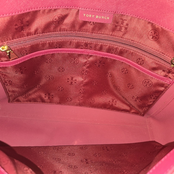Tory Burch Hot Pink Women's Tote Ba - Picture 6 of 6